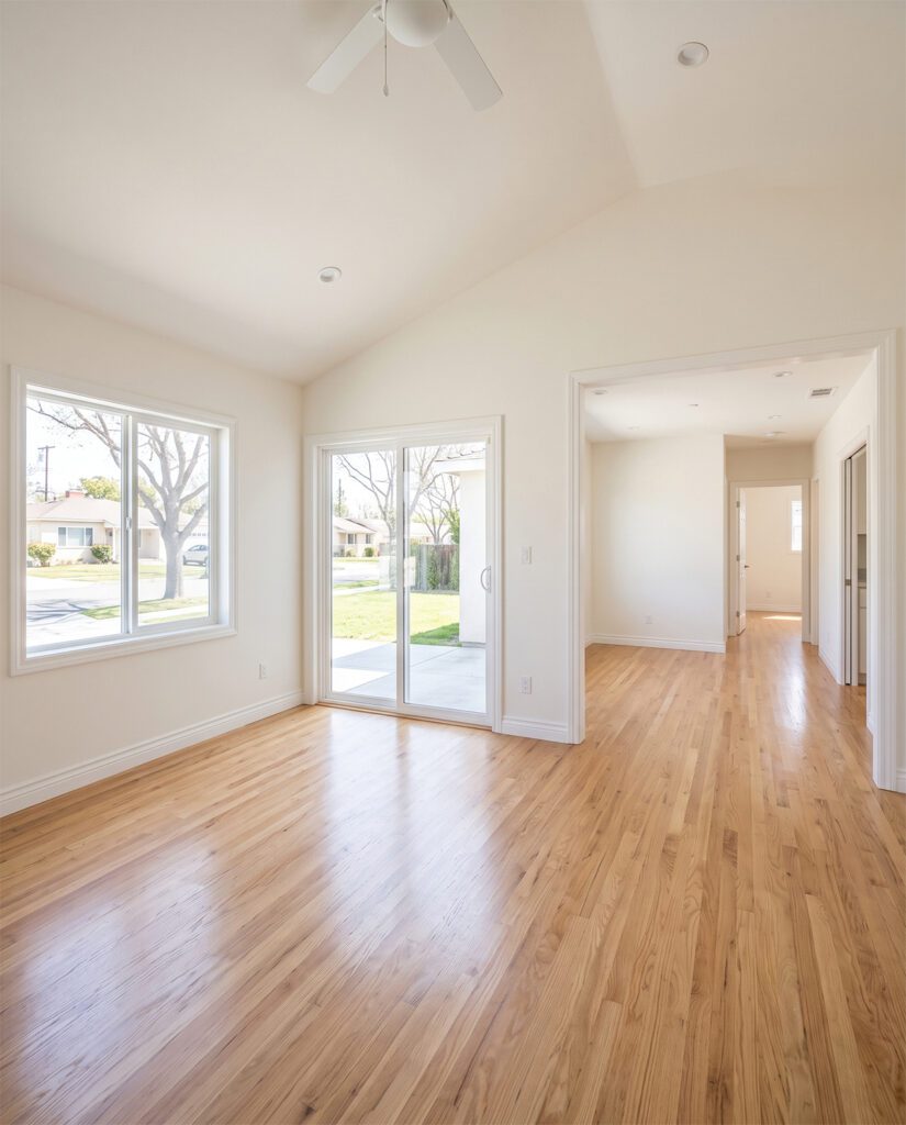 Empty San Fernando Valley home hallway, Tidy Act Home Cleaning Move-In/Move-Out service page